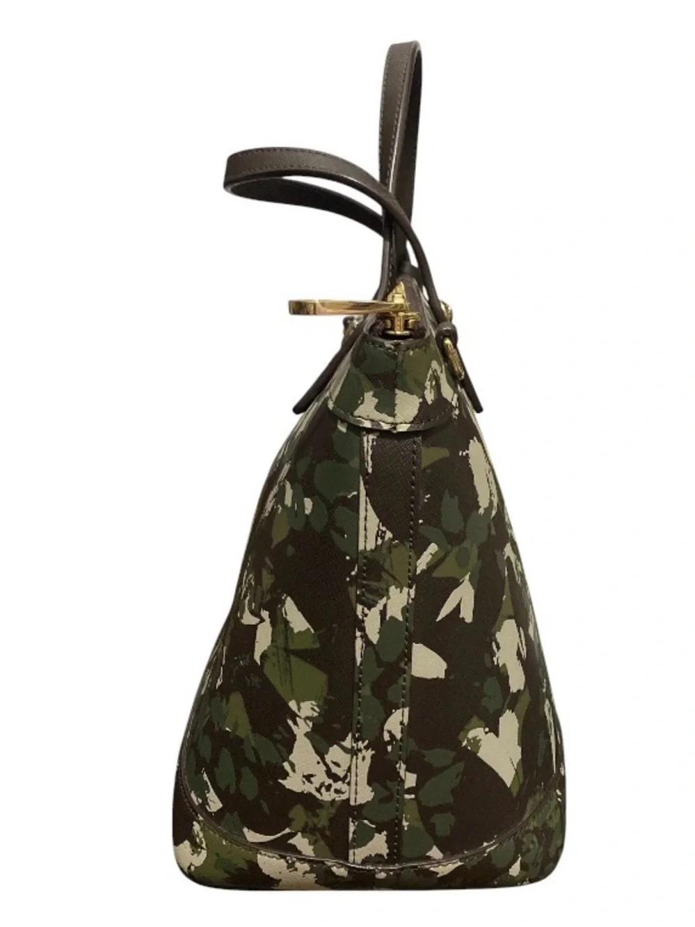 Henri Bendel Custom Patch Camo Satchel - Picture 6 of 14